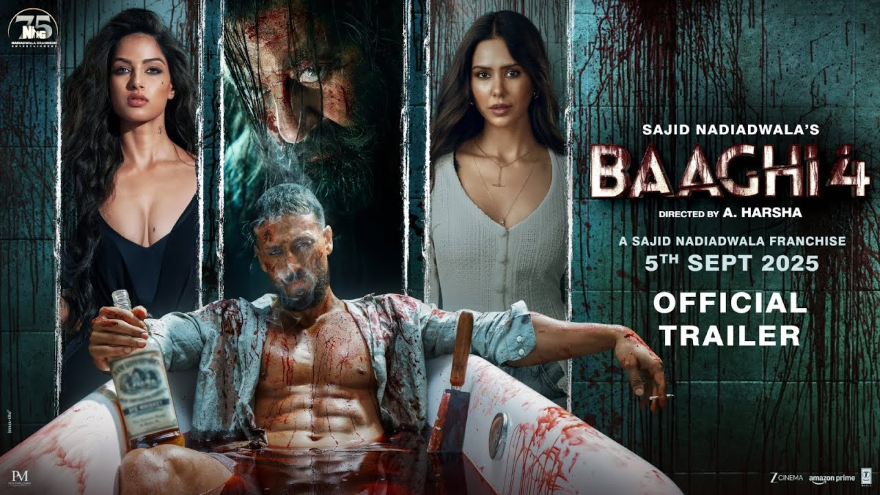 Baaghi 4 Movie Poster – Best Bollywood Movies 2025